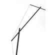 Afbeelding van White Label Living Floor Lamp Tokio Black