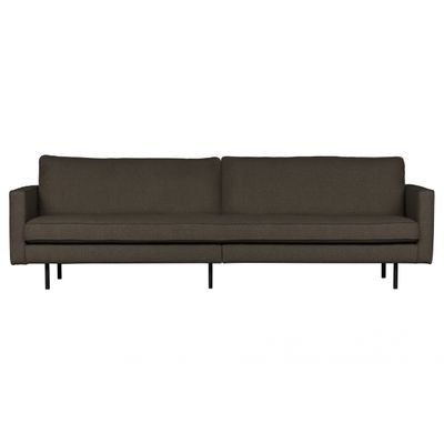BePureHome Rodeo Stretched 3-zits Bank Warm Grijs Bruin BePureHome Rodeo Stretched 3-zits Bank Warm Grijs Bruin