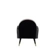 Afbeelding van Zuiver Sam Lounge Chair Black Grey FR