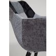 Afbeelding van Zuiver Armchair Twelve Patchwork Grey