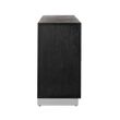 Afbeelding van Richmond Interiors Dressoir Blackbone silver 4-deuren (Zilver)