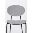 Afbeelding van White Label Living Barstool Donny Grey