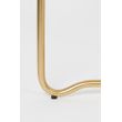 Afbeelding van White Label Living Side Table Celina Dark Green