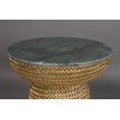 Afbeelding van Dutchbone Gauri Side Table Gold