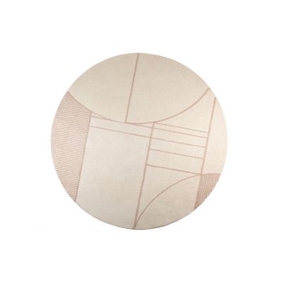 Zuiver Bliss Vloerkleed Roze Rond Zuiver Bliss Vloerkleed Roze Rond