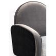Afbeelding van Zuiver Sam Lounge Chair Black Grey FR