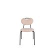 Afbeelding van White Label Living Chair Aspen Light Pink