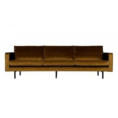 BePureHome Rodeo 3-zits Bank Honing Geel BePureHome Rodeo 3-zits Bank Honing Geel