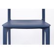 Afbeelding van White Label Living Chair Clive Dark Blue