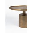 Afbeelding van White Label Living Coffee Table Mason Antique Brass