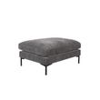 Afbeelding van Zuiver Summer Hocker Antraciet