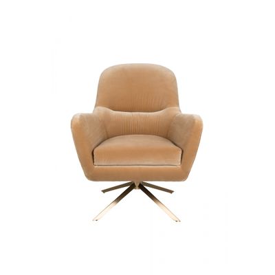 Dutchbone Robusto Lounge Chair Caramel Dutchbone Robusto Lounge Chair Caramel