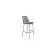 Afbeelding van White Label Living Barstool Lionel Beige