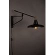 Afbeelding van Dutchbone Hector Wandlamp Zwart