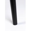 Afbeelding van White Label Living Table Fabio 120' Black