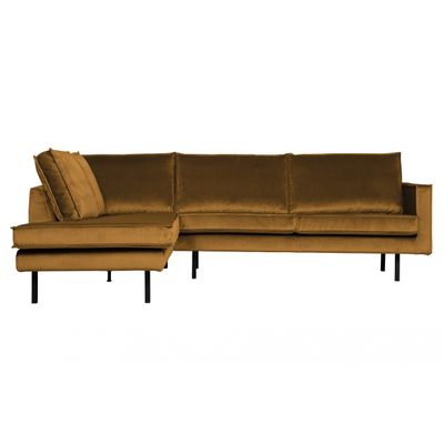 BePureHome Rodeo Hoekbank Links Oker Geel BePureHome Rodeo Hoekbank Links Oker Geel