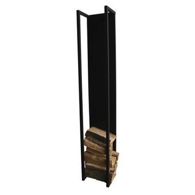 Spinder Design Cubic Fire Houtopslag Zwart Spinder Design Cubic Fire Houtopslag Zwart