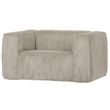 Afbeelding van Woood Bean Fauteuil Grove Ribstof Naturel
