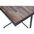 Afbeelding van Woood Vic Bijzettafel U-Vorm Hout Metaal