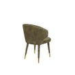 Afbeelding van Dutchbone Lunar Eetkamerstoel Velvet Moss