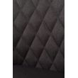 Afbeelding van White Label Living Chair Conway Dark Grey