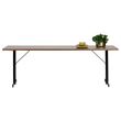 Afbeelding van VT Wonen Panel Eettafel Hout 190 x 80 cm