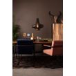 Afbeelding van Dutchbone Stitched Armstoel Velvet Blauw