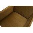 Afbeelding van Statement fauteuil - fluweel honing geel