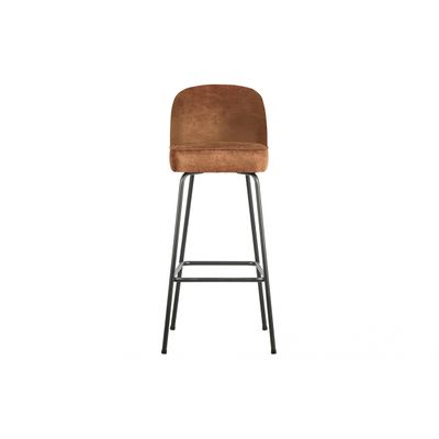 BePureHome Vogue Barstoel Leer Cognac - 80 CM BePureHome Vogue Barstoel Leer Cognac - 80 CM