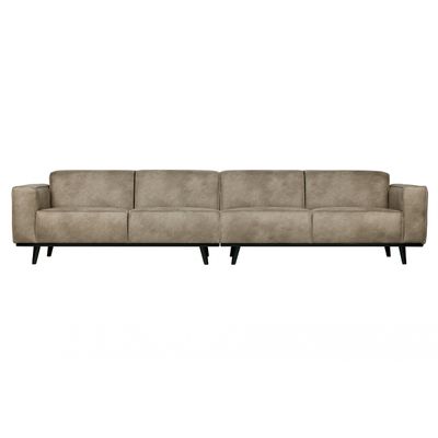 BePureHome Statement 4-zits Bank XL Elephant Skin BePureHome Statement 4-zits Bank XL Elephant Skin