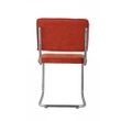 Afbeelding van Zuiver Ridge Stoel Brushed Rib Oranje