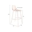Afbeelding van Dutchbone Barstool Franky Black FR