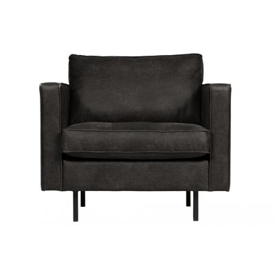 BePureHome Rodeo Classic Fauteuil Zwart BePureHome Rodeo Classic Fauteuil Zwart