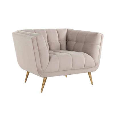 Richmond Interiors Fauteuil Huxley Khaki velvet / Brushed gold (Quartz Khaki 903) Richmond Interiors Fauteuil Huxley Khaki velvet / Brushed gold (Quartz Khaki 903)