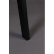 Afbeelding van Dutchbone Franky Barstoel Velvet Oud Roze