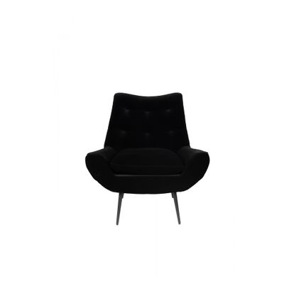 Dutchbone Glodis Lounge Chair Zwart Dutchbone Glodis Lounge Chair Zwart