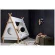 Afbeelding van Woood Tipi Bed Wit