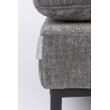 Afbeelding van Zuiver Summer Hocker Antraciet