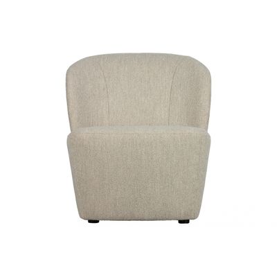 VT Wonen Lofty Fauteuil Bouclé Naturel VT Wonen Lofty Fauteuil Bouclé Naturel