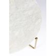 Afbeelding van White Label Living Coffee Table Timpa Marble White