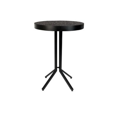 White Label Living Bar Table Maze Round Black White Label Living Bar Table Maze Round Black