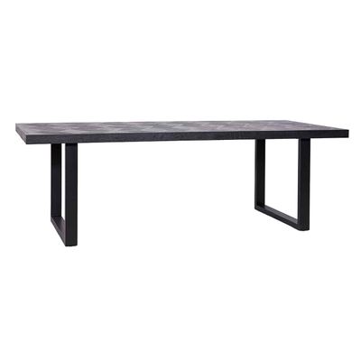 Richmond Interiors Eettafel Blax 230x100 (Zwart) Richmond Interiors Eettafel Blax 230x100 (Zwart)