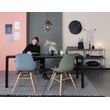 Afbeelding van Zuiver Storm Eettafel Zwart - 220 CM