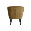 Afbeelding van Woood Sara Fauteuil Fluweel Army