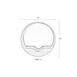 Afbeelding van Zuiver Round Wall Spiegel - 60 CM