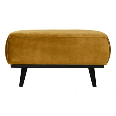 BePureHome Statement Hocker Fluweel Honing Geel BePureHome Statement Hocker Fluweel Honing Geel