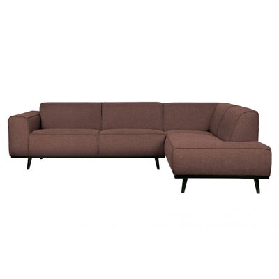 BePureHome Statement Hoekbank Rechts Bouclé Coffee BePureHome Statement Hoekbank Rechts Bouclé Coffee