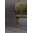 Afbeelding van Dutchbone Lunar Eetkamerstoel Velvet Moss
