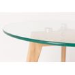 Afbeelding van White Label Living Side Table Bror Set Of 2