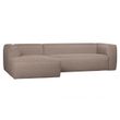 Afbeelding van Woood Bean Hoekbank Links Taupe